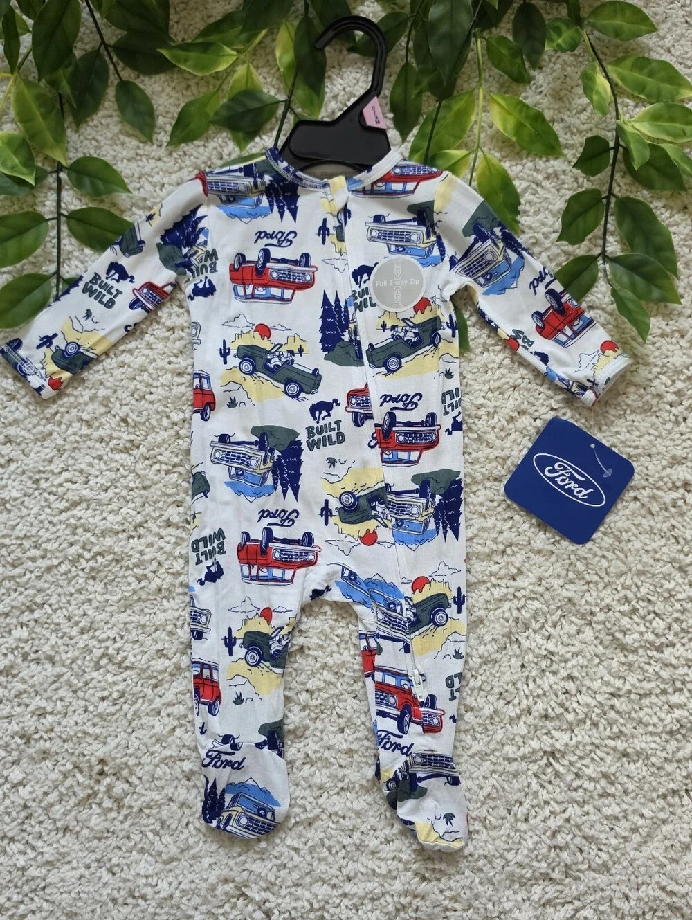Baby Boy Ford Bronco Sleeper (0-3 Months)